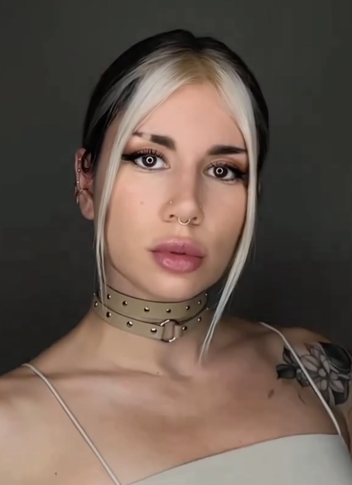 NUDE CHOKER SET